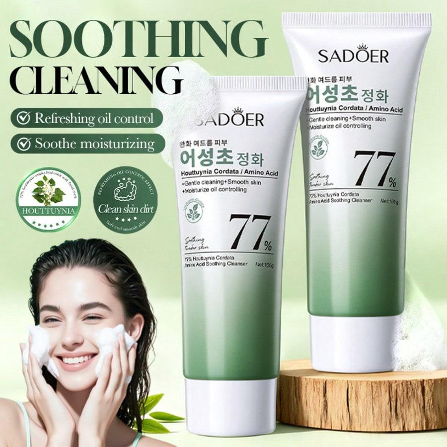 Bat Amino Acid Facial Cleanser, Gentle And Soothing For Skin