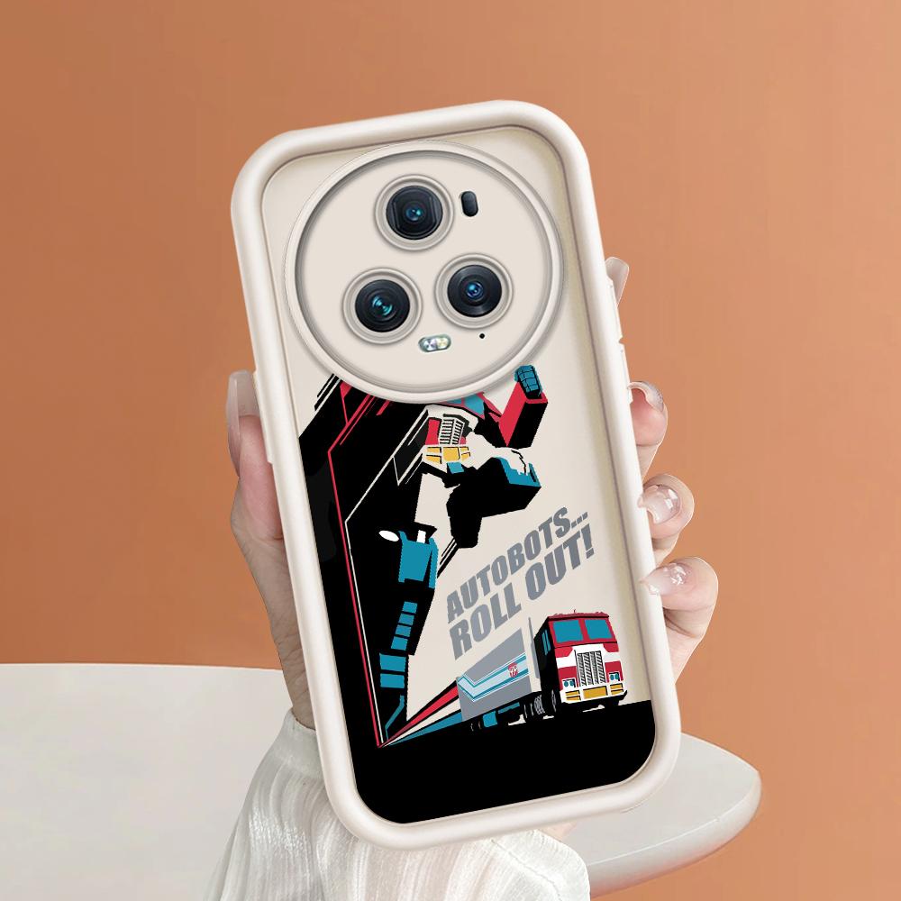 Soft Silicone Square Ladder Printing Pattern Phone Casing Full Cover Camera Shockproof Protection Rubber Case for Huawei Honor