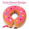 Inflatable Pet Recovery Collar Soft Plush Dog Cone Alternative Adjustable Anti Licking Donut Neck Collar For Pet Dogs And Cats