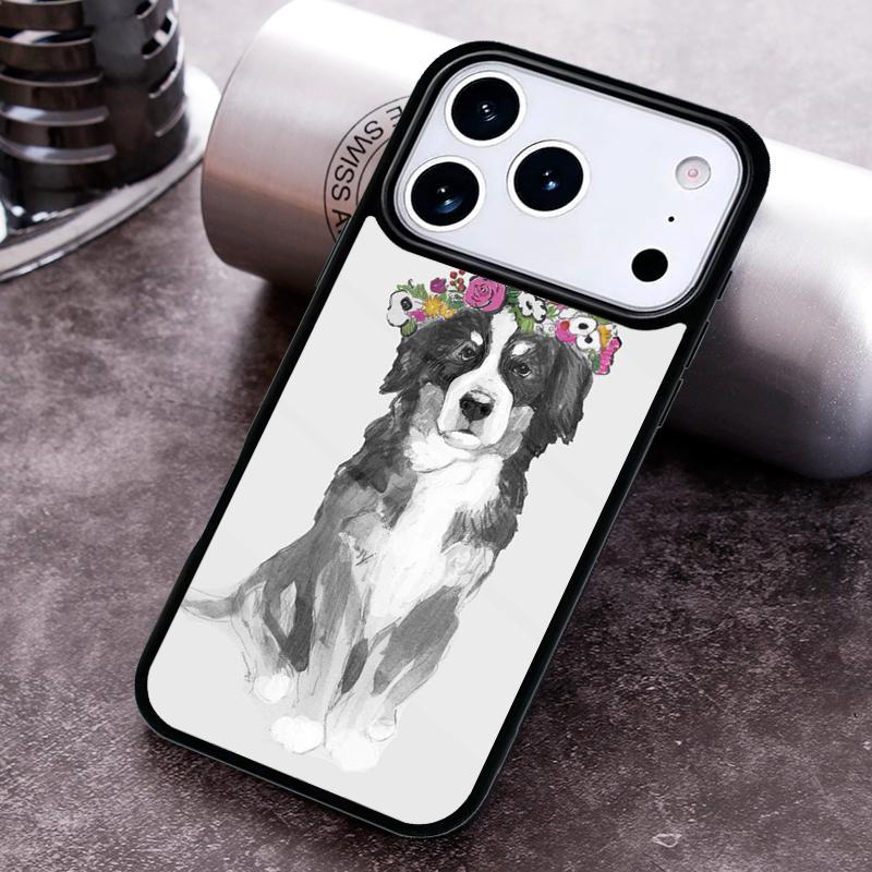 

Border Collie Watercolor Phone Case For iPhone 17 16 15 14 13 12 11 Pro Max Plus 17Air Soft Silicone Cover iPhone17