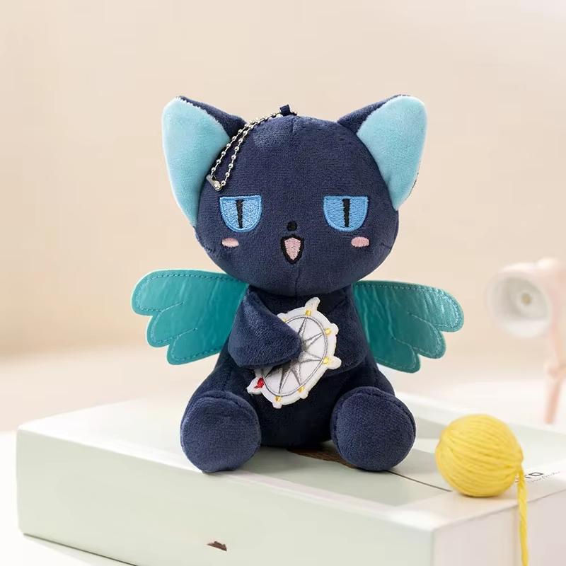 13cm Cute Cat with Wing Plush Doll Pendant Doll Beautiful Room Car Bag Decoration Pendant Opening Holiday Gift