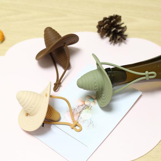 Silicon Western Cowboy Hat dop de sticlă de vin ecologic reutilizabil vin Saver multifuncțional sticla de bere Sealer