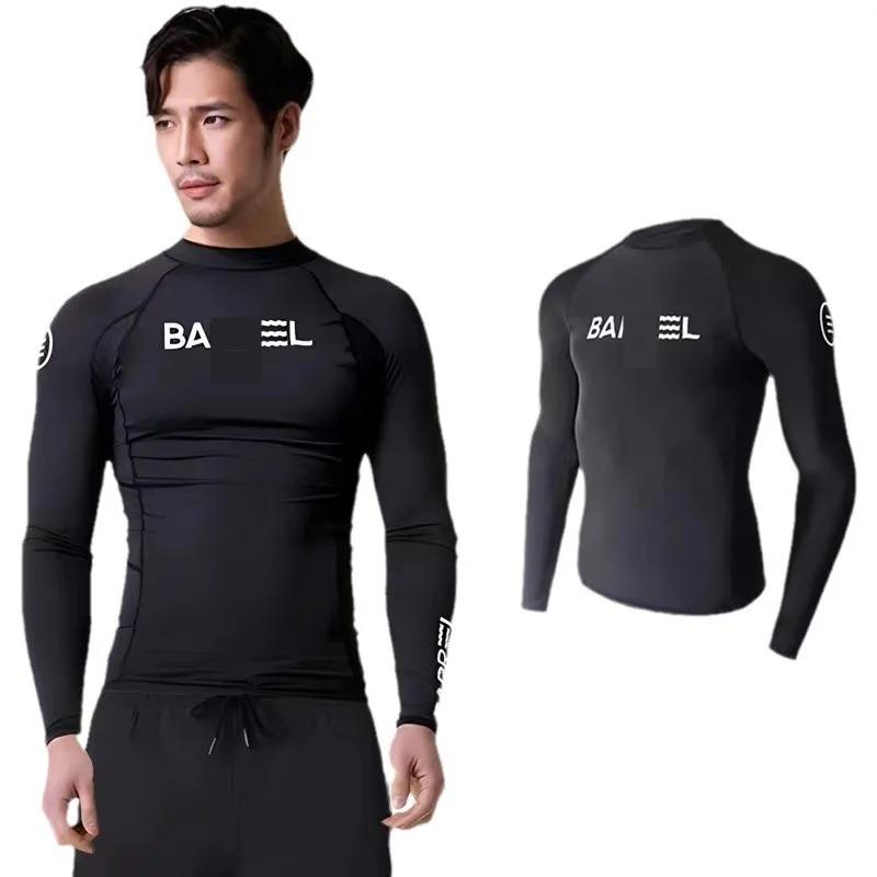 Diving Suit Men Quick Drying Surfing Suit Outdoor Water Ski Split Long Sleeved Sun Protection Snorkeling Swimsuit