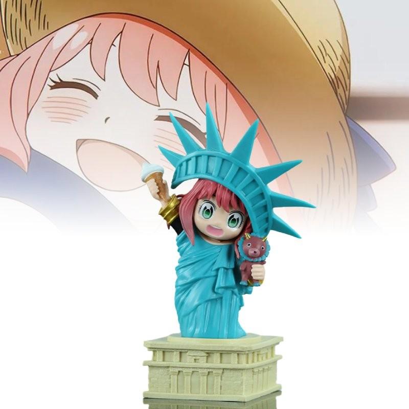 Cosplay Statue Anya Of Liberty Toy Pvc Model Desktop Gift Decoration