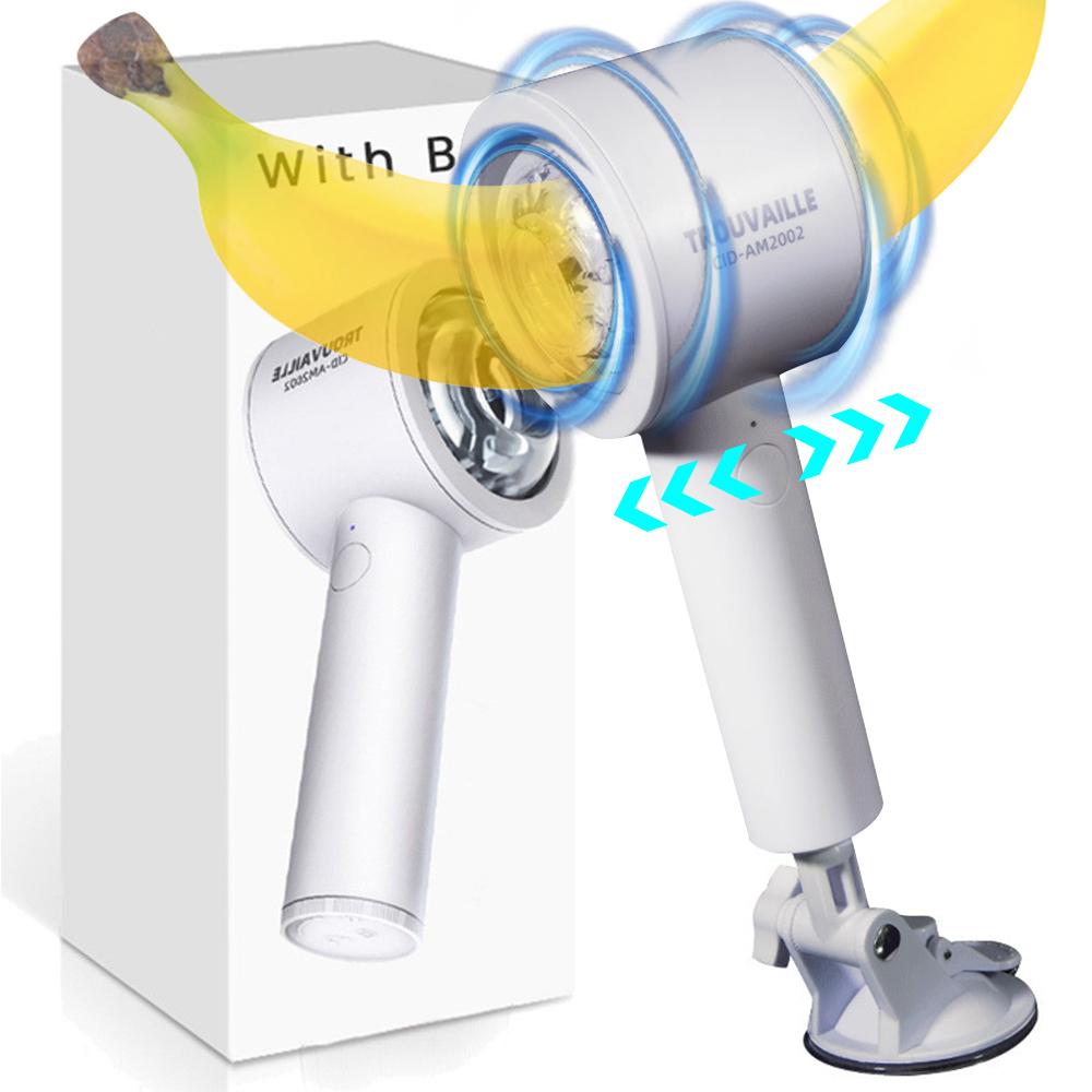 Male Masturbators Cup Automatic Telescopic Realistic Vagina Vibrator Adult Goods for Men Blowjob Oral Pussy Stimulator Sex Toys