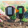 Tester PH del terreno multifunzionale ad alta precisione Umidità del suolo/PH/Temperatura Intensità della luce solare