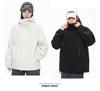 Casual Outdoor Hooded Windbreaker for Couples: Stylish, Three-Proof, Teen Mountaineering Jacket