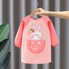 Cute Cartoon Smock Infant Protective Apron Children's Waterproof Bib Suitable For Babies To Play Eat Etc