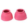 1 Pair Horse Bell Boots Comfortable Rubber Bell Boots Equine Hoof Protector for Riding Training Equestrian Supplies L