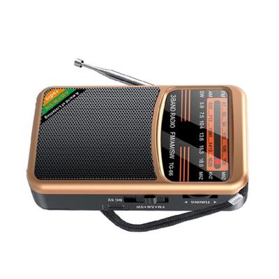 Miniature Travel Full Band Radio With Powerful Speaker Long Battery Universal Frequency Coverage