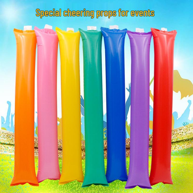 LED Uppblåsbara Klapppinnar för Fans och Evenemang – Färgglada och Ljudliga Hejarklackstillbehör