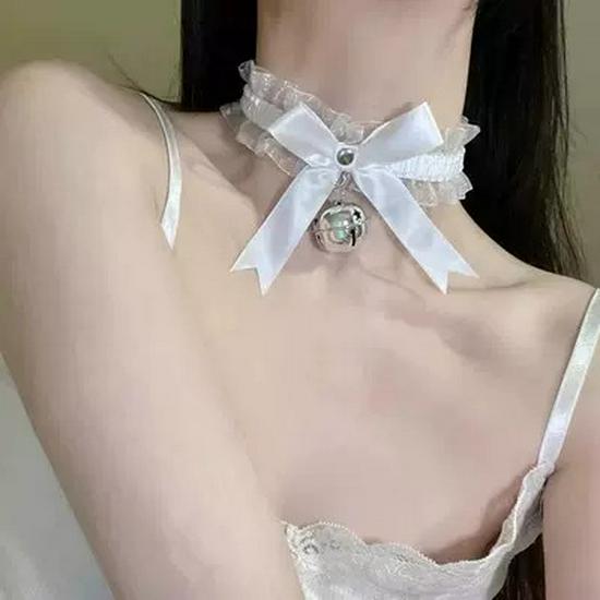 

Мереживне кольє-кольє: Унісекс ланцюжок на ключицю для пар