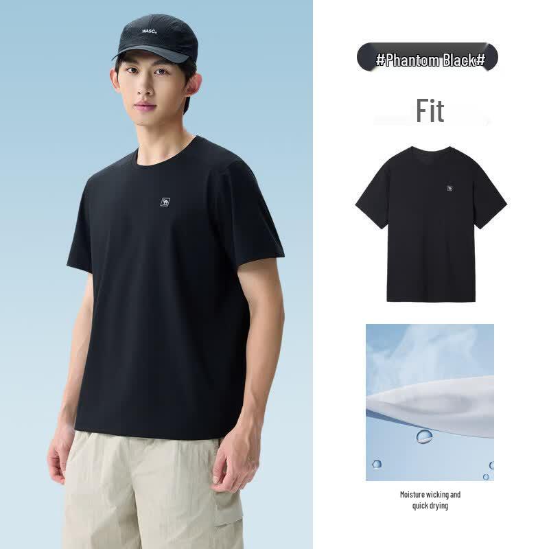 Camel Men s Crew Neck Short Sleeve T-Shirt L