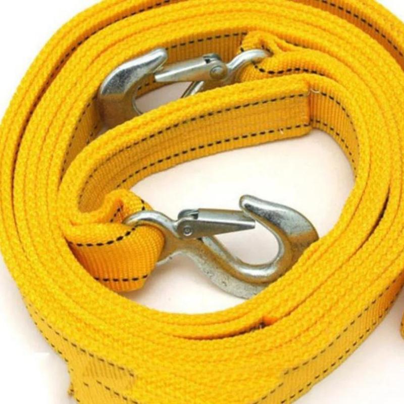 5 Ton 4 Meter Tow Rope for Truck Snatch Strap Off-road Towing Ropes Trailer Winch Cable Belt Car Traction