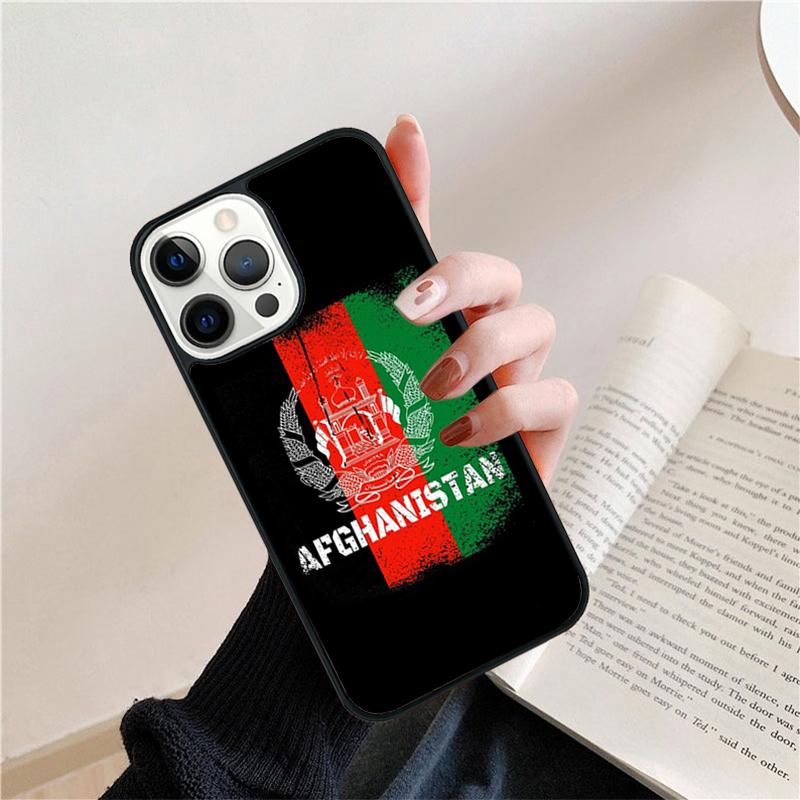Afghanistan Flag Mobile Phone Cases Cover For iPhone 17 Air 16 16e 15 14 12 13 11 Pro MAX apple Plus Coque