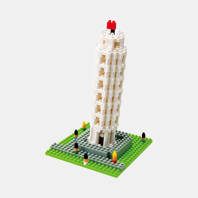 [Bandai] Bandai Nanoblock Leaning Tower of Pisa Miniature Building Set