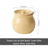 Multi-purpose Ceramic Storage Jar with Lid