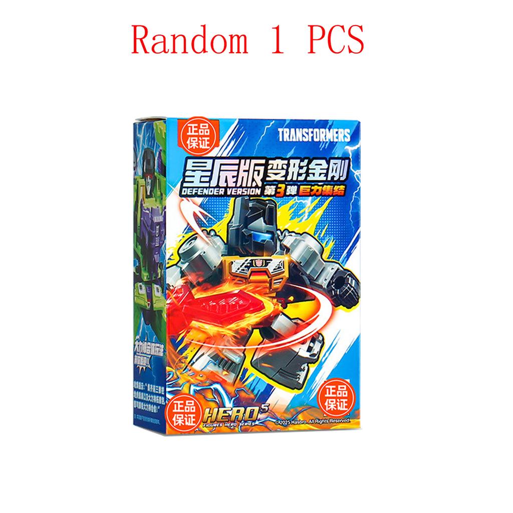 Original Blokees Transformers Defender Version Vol.4 Serie Blind Box Anime Zubehör Bauspielzeug Sammlermodell Lustige Geschenke