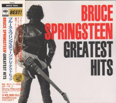 CD BRUCE SPRINGSTEEN - Greatest Hits SRCS7631 Sony Records 1995 Japan Rock Used