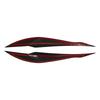 Pcs Car Headlight Lamp Eyebrows Cover Trim Stickers For BMW 3 Series F30 F35 2013-2018 Gloss Black Car Eyelids Lids ABS Carbon