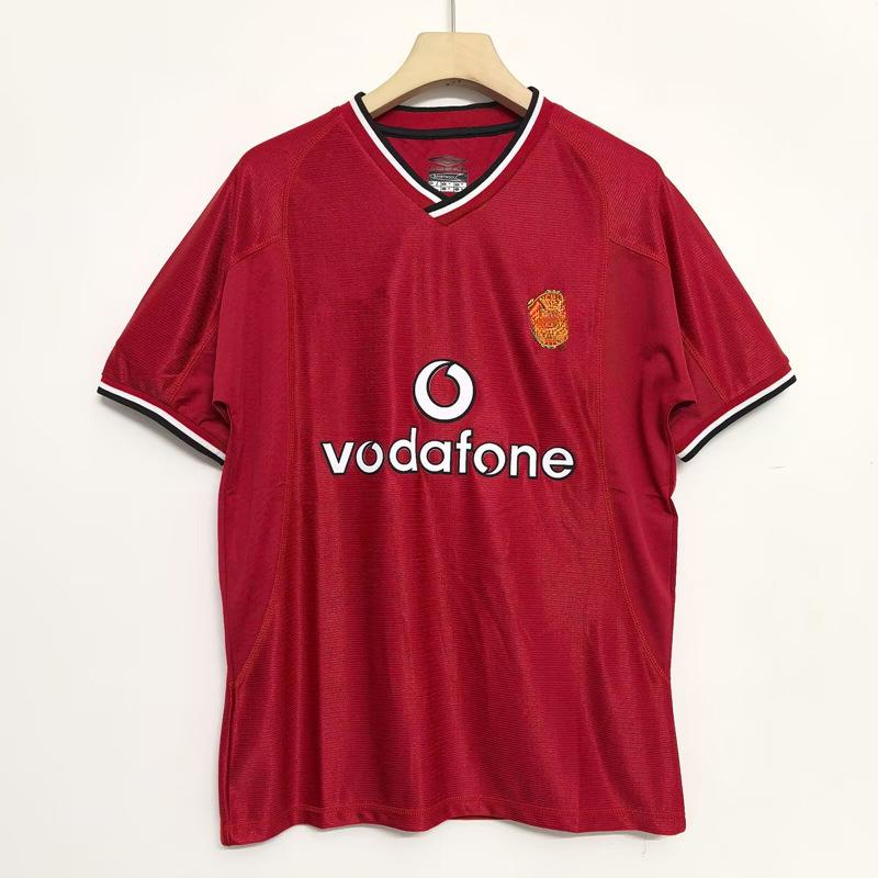 MU Red Magic Man L retro jersey C Ronaldo classic nostalgic replica football jersey Champions League Premier League game training jersey S