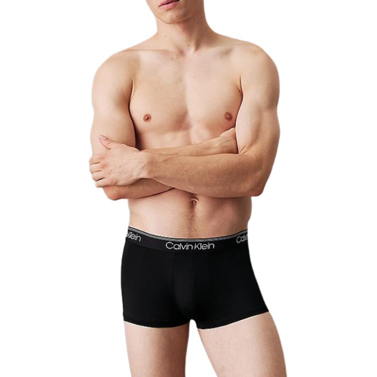 Calvin Klein Letter Jacquard Comfortable Low Rise Underwear 3 Pack Men Underwear NB2569A8Z8