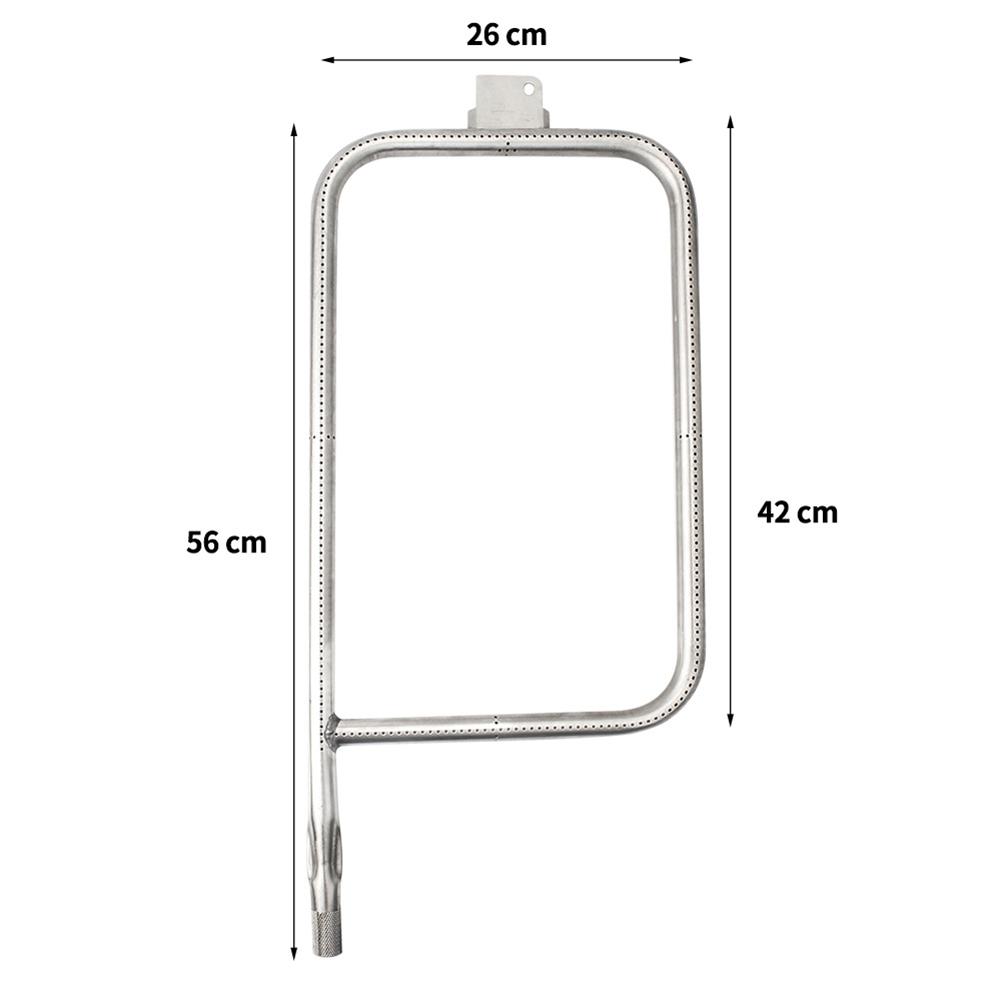 Premium 304 Stainless Steel Burner for Weber Q300 Q320 Q3000 Q3200 Gas Grills Easy Installation with All Accessories