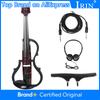 IRIN 4/4 Electric Smart Violin Fiddle Carbon Fiber Pro Electric Silent Violin With Shoulder Rests Headphones Audio Cable