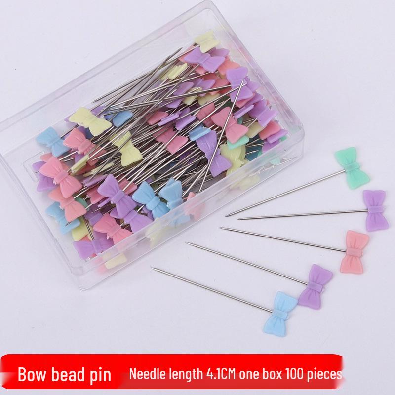 Metallic Pearl Head Pins for DIY Sewing and Crafting