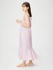 PINK Heart Satin Dress PWFO224234 PNK F [Gelato Pique] Women's