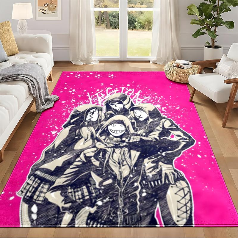 Dead by Daylight Carpet Door Mat for Living Room or Bedroom Protective Mat Under Chair Office Decoration Christmas Gift Birthday Present