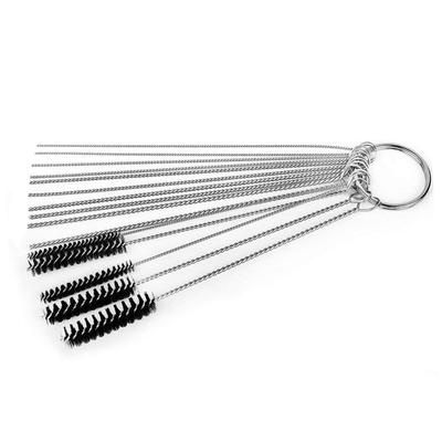 WOFASHPURET Motorrad Vergaser Reinigungswerkzeug Motorrad Vergaser Reinigungsbürste Vergaser Kohle Schmutz Düsenreiniger Stechendes Edelstahl