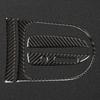 Carbon Fiber Style Interior Gear Shift Decor Panel Trim Fit For Ford Mustang 2015-2019