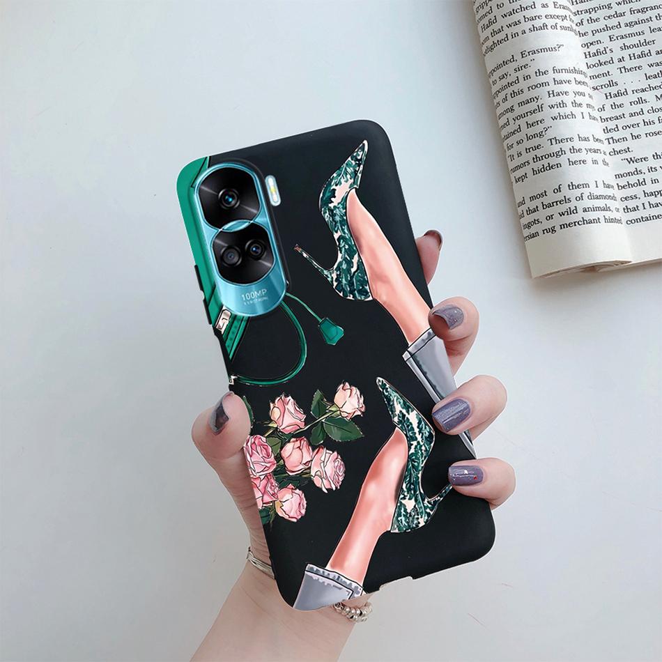 For Huawei Honor 90 Lite Case Honor90 Lite Soft Silicon Super Mom Baby Fashion Girls Back Cover for Honor 90 Lite 5G 6.7" Fundas