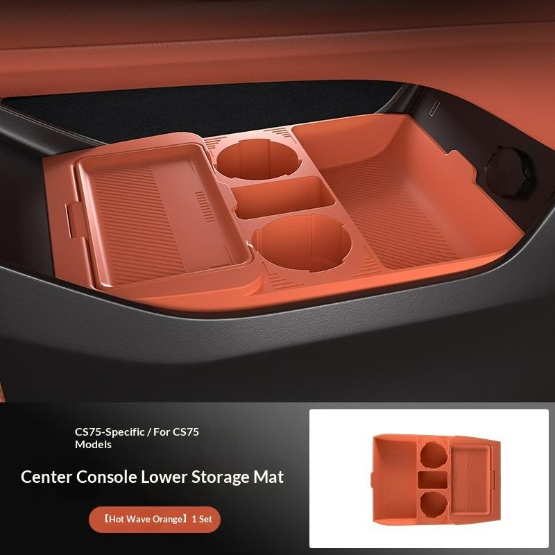 Suitable for Changan Cs75 Plus (2026 Model, 4th Generation) Center Console Under-storage Box - Organizer, Decorative Storage Box