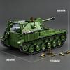 Soviet SU-76M Tank Destroyer Self-Propelled Gun Building Block Self-Propelled Artillery Educational Toy