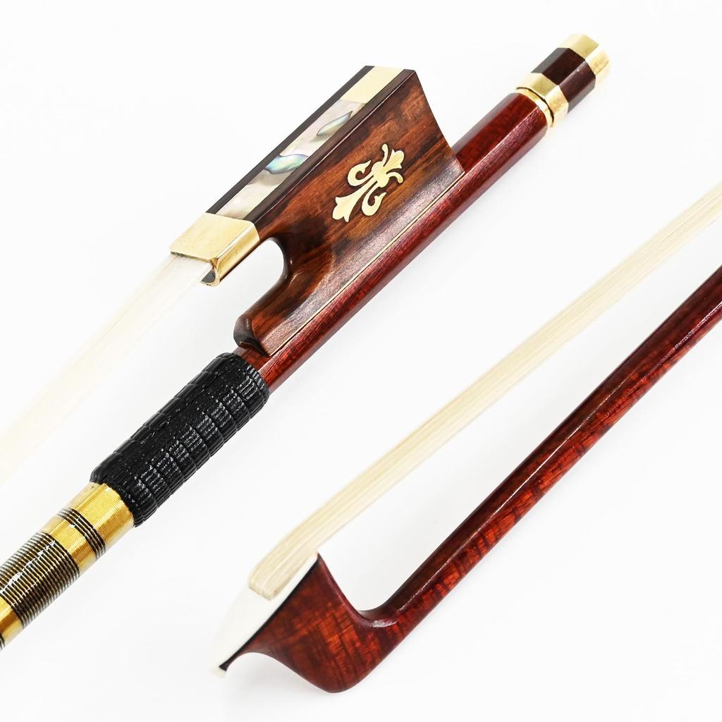 VingoBow Carbon Violin Pernambuco Performance and Model 127V Bow, Skin,