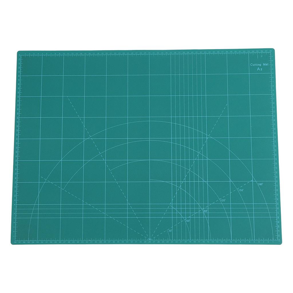 A2 Durable 5 Ply PVC Cutting Mat Cut Pad Board Self Healing Handmade DIY Carving Tool Green