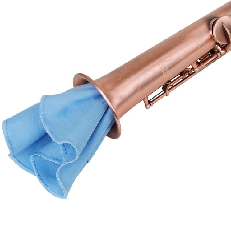 High Absorbency Fabric Music Instrument Cleaning Cloths Polishing Cloth Brass Instrument Cleaning for Guitar Saxophone