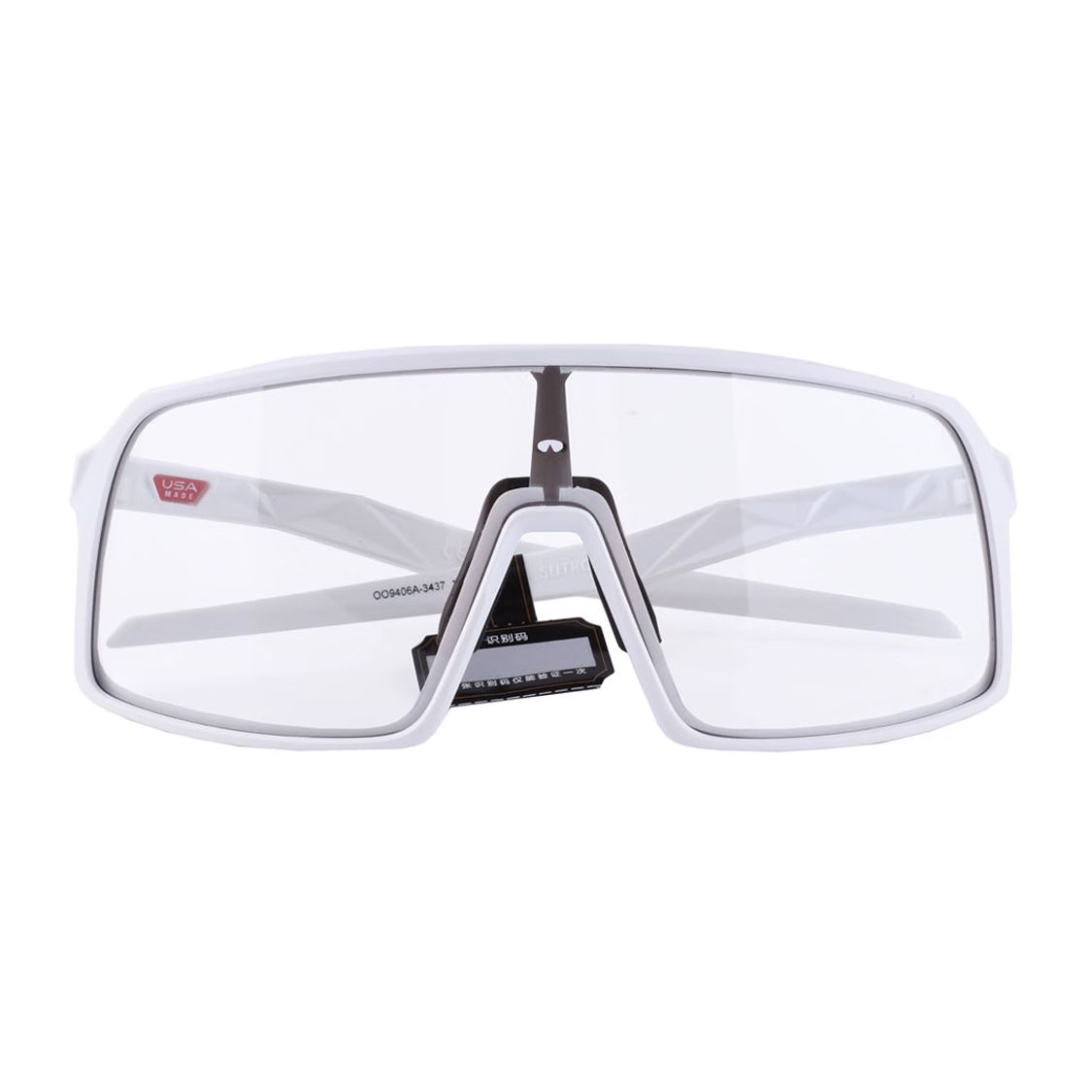 Спортивные солнцезащитные очки Oakley серии Sutro Унисекс Белые 0OO9406A-34 White,F
