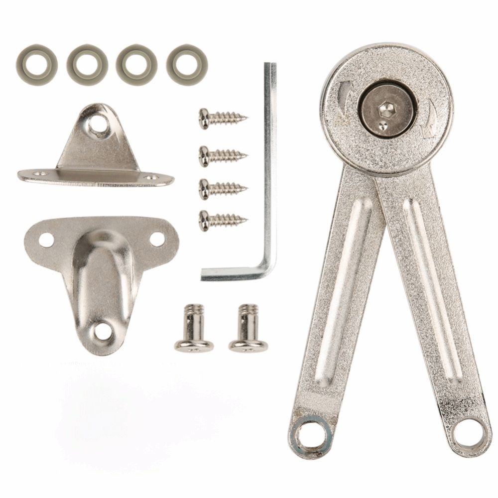 Adjustable Cabinet Door Support Zinc Alloy Soft Close Hinges Hydraulic Support Rod Hanging Cabinet