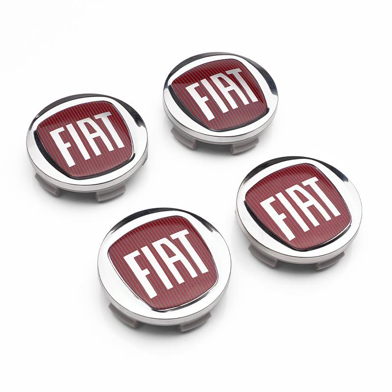 

4Pcs Car Wheel Center Cover Hub Cap Auto Accessories For FIAT Abarth 500 Tipo FR Panda Argo Freemont Viaggio Bravo Punto Doblo