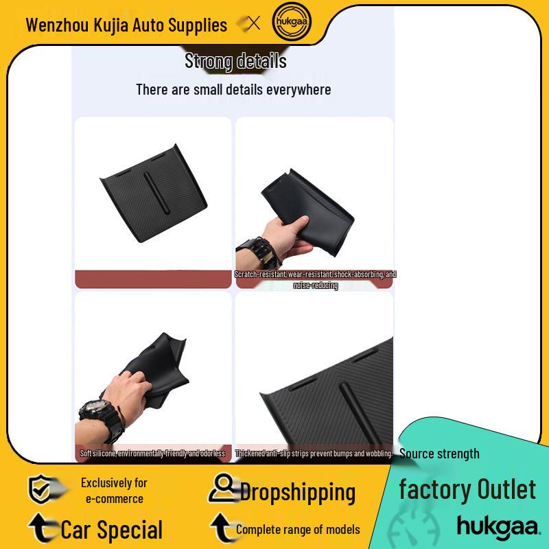 Compatible with 26 Models: AION i60 Wireless Charging Anti-Slip Silicone Pad for Car Interiors