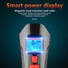 Waterproof Bicycle Light Usb Charging Bike Front Light Flashlight Handlebar Cycling Head Light W/ Horn Speed Meter Lcd Screen
