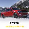 Dla 2015- Ford F150 FL3Z16A455BA Prawy Zakończenie Stopnia Bocznego Czarne ABS