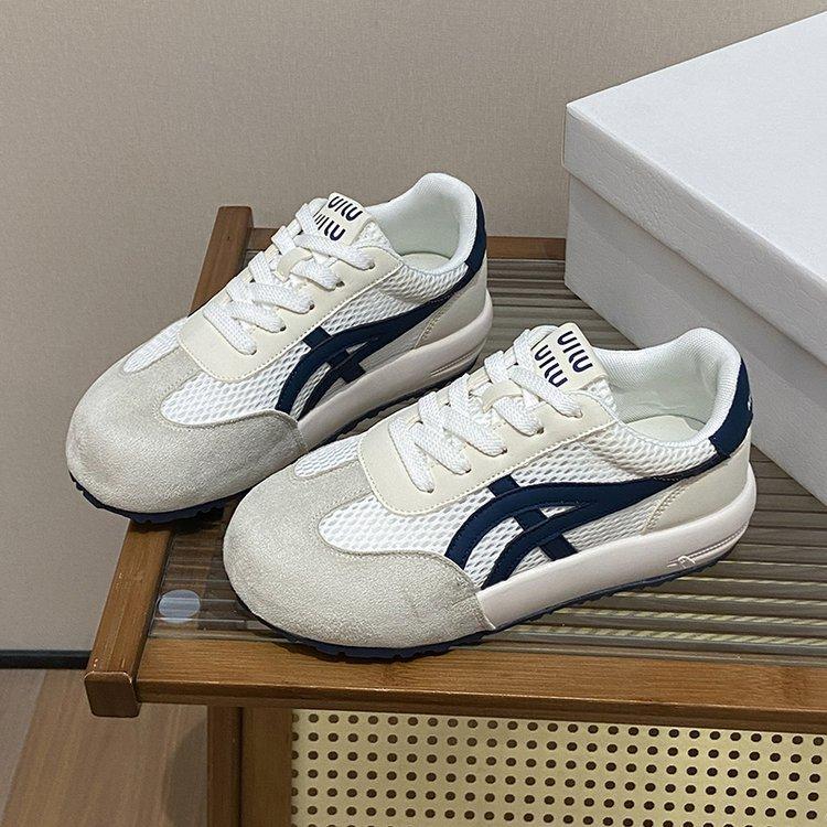 Breathable Mesh Color Matching German Training Shoes Women's Summer 2025 New Versatile Comfortable Soft-soled Sports and Leisure Shoes