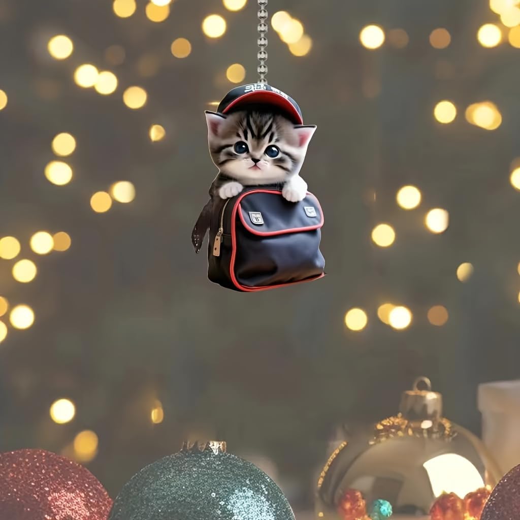 Car Decoration Car Hanging Doll Cat Car Pendant Super Cute