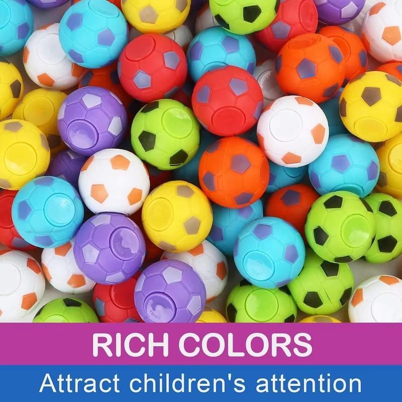 Football Fingertip Gyro Hand Spinner Decompression Toy Gift Promotion Funny Educational Toys Prize Hot Sale Child Spinning Top