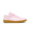 Womens Air 1 Low 'Arctic Pink Gum' (women's Sizes) Arctic Pink / White / Gum Light Brown Vintage Basketball Shoes DC0774 601