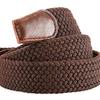WHITE FANG Braided Elastic Belt, Colorful, Cool, Casual, One Size Fits All, Men's BT276 (Navy)